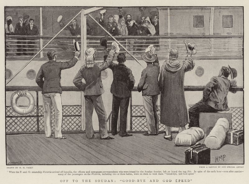 Auf in den Sudan, Lebewohl und Gott Speed von Henry Marriott Paget