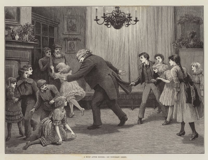 Ein Herumtollen nach dem Abendessen von Henry Towneley Green