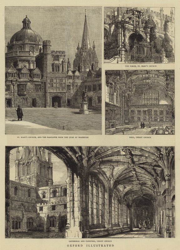 Oxford illustriert von Henry William Brewer