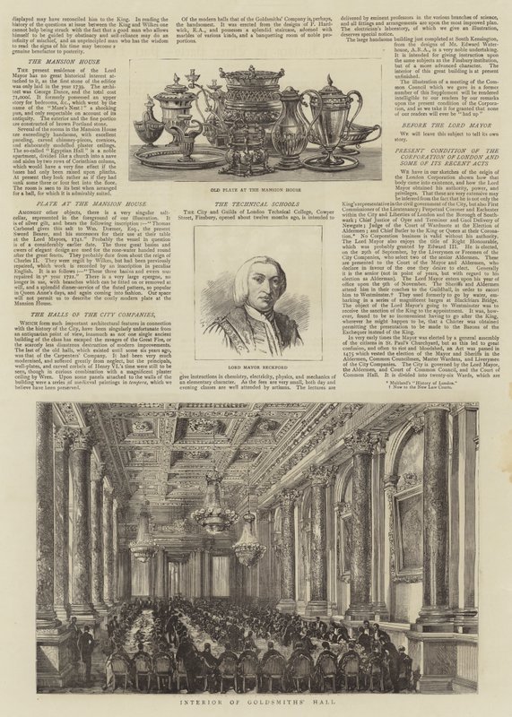 Die Corporation of London von Henry William Brewer