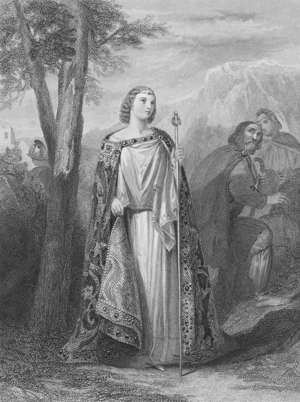 Irlands Goldenes Zeitalter, während der Herrschaft von König Brian Boru, 1001 von Henry after Warren