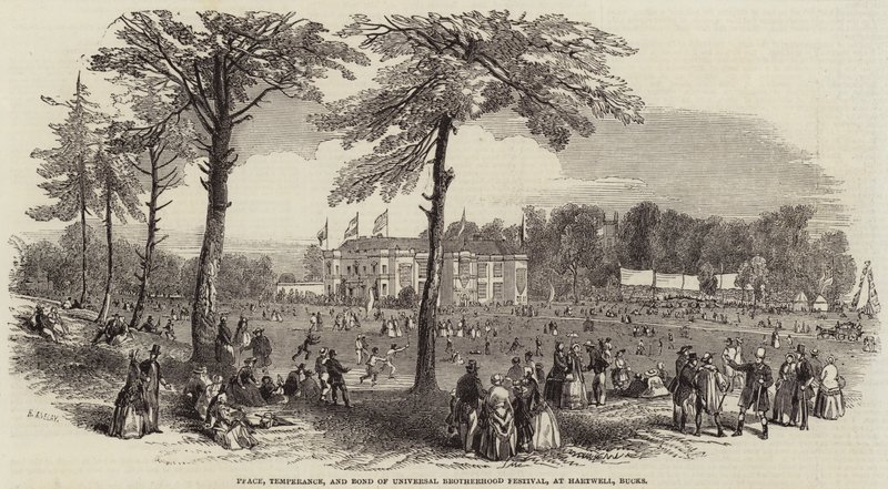 Friedens-, Mäßigkeits- und Universalbrüderlichkeitsfest in Hartwell, Bucks von Henry Anelay