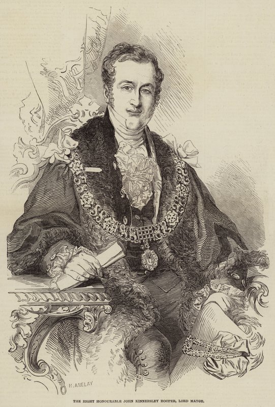 Der ehrenwerte John Kinnersley Hooper, Oberbürgermeister von Henry Anelay