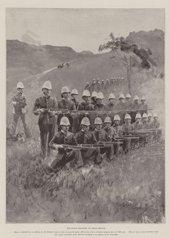 Die Natal-Infanterie im Feldeinsatz von Henry Charles Seppings Wright