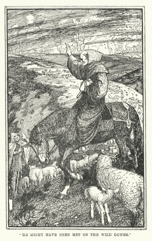Er hätte auf den wilden Hügeln getroffen werden können von Henry Justice Ford
