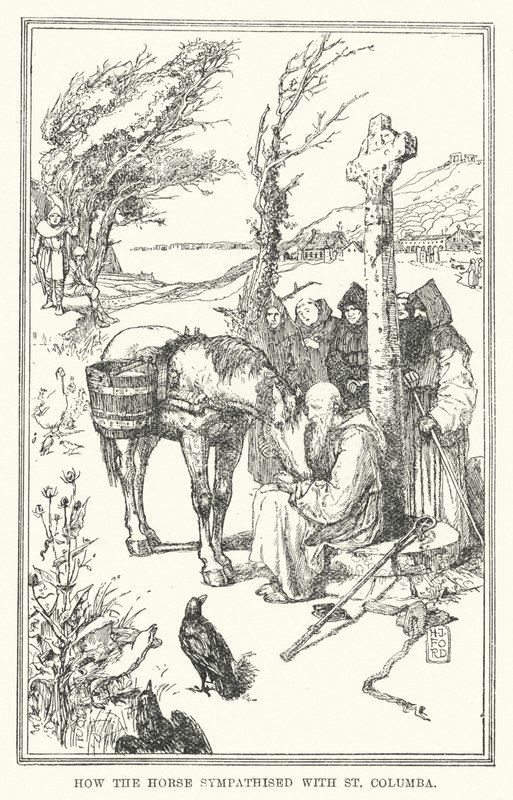 Wie das Pferd mit St. Kolumba mitfühlte von Henry Justice Ford
