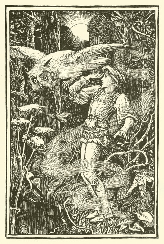 Jorinde und Joringel (Gravur) von Henry Justice Ford