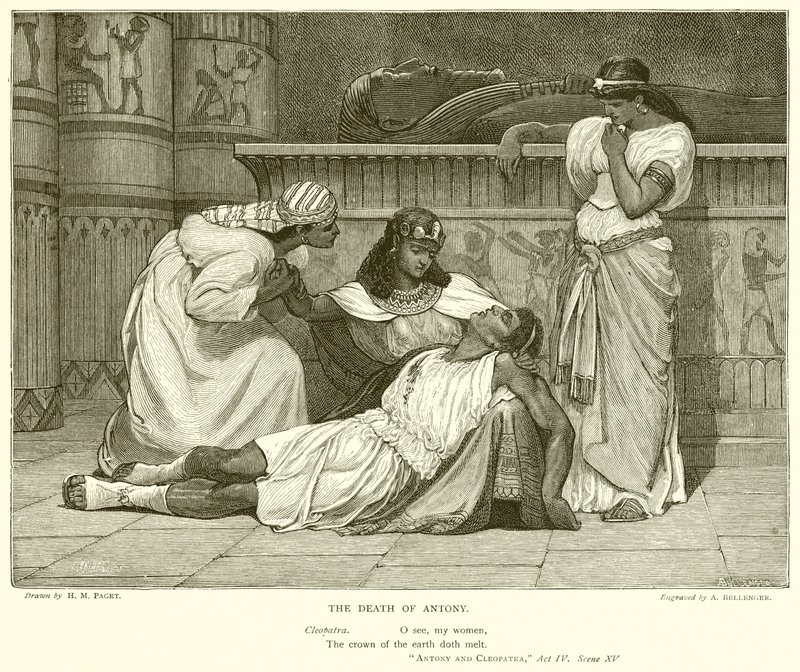 Antonius und Kleopatra von Henry Marriott Paget