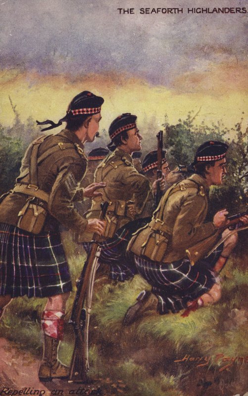 Die Seaforth Highlanders von Henry Payne