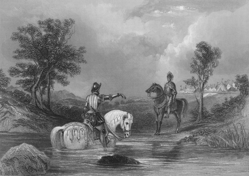 Treffen von Robert Devereux, 2. Earl of Essex, und Hugh O