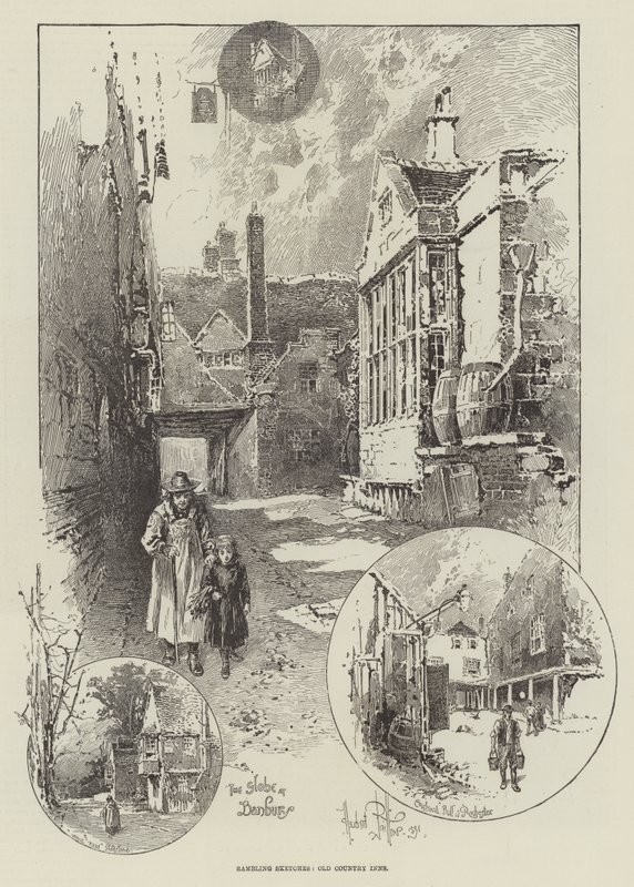 Streifzüge, alte Landgasthöfe von Herbert Railton