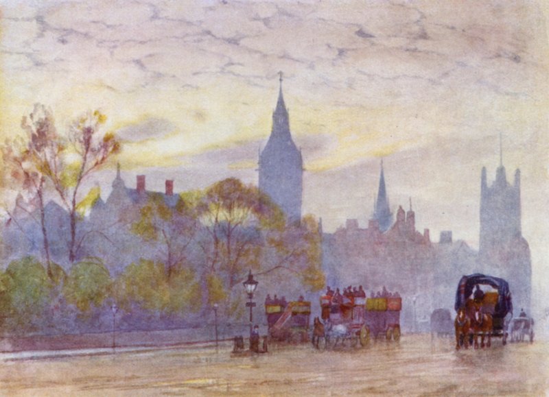 Morgen in Whitehall von Herbert Menzies (after) Marshall