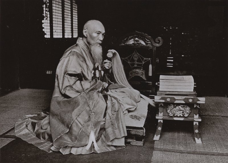 Ein buddhistischer Abt von Herbert Ponting