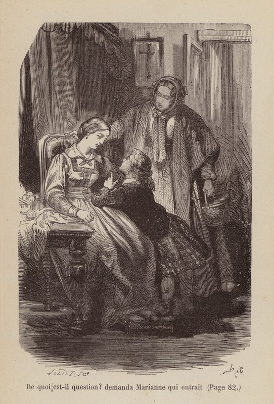 Illustration für Un Bon Petit Diable von Horace (after) Castelli