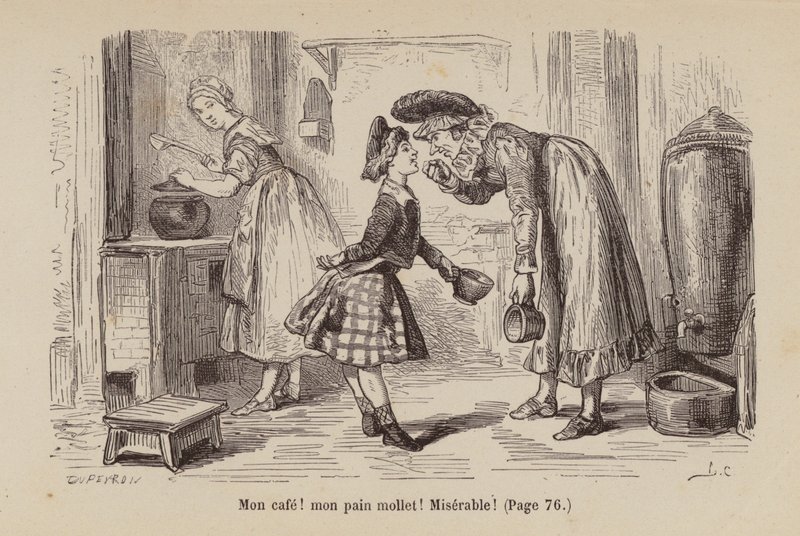 Illustration für Un Bon Petit Diable von Horace (after) Castelli