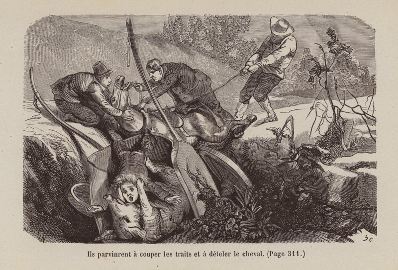 Illustration für Un Bon Petit Diable von Horace (after) Castelli