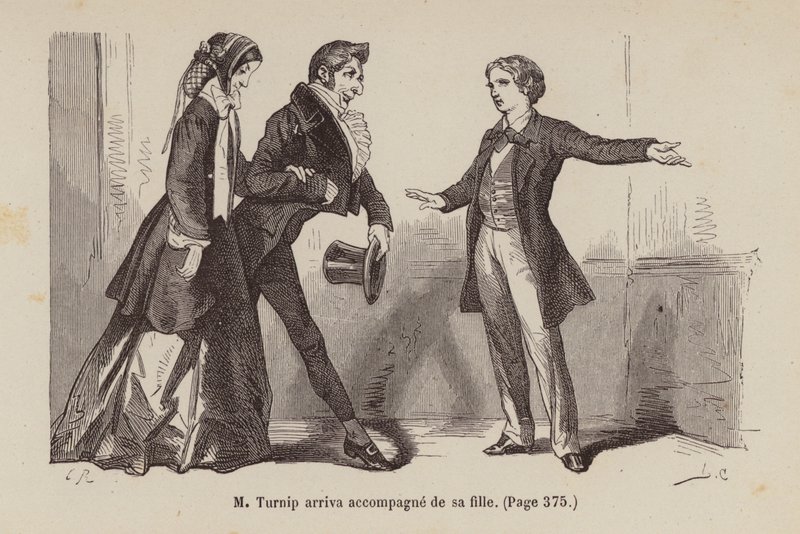 Illustration für Un Bon Petit Diable von Horace (after) Castelli