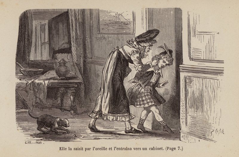 Illustration für Un Bon Petit Diable (Stich) von Horace (after) Castelli