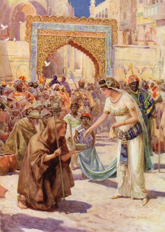 St. Georg und Prinzessin Sabra von Howard Davie