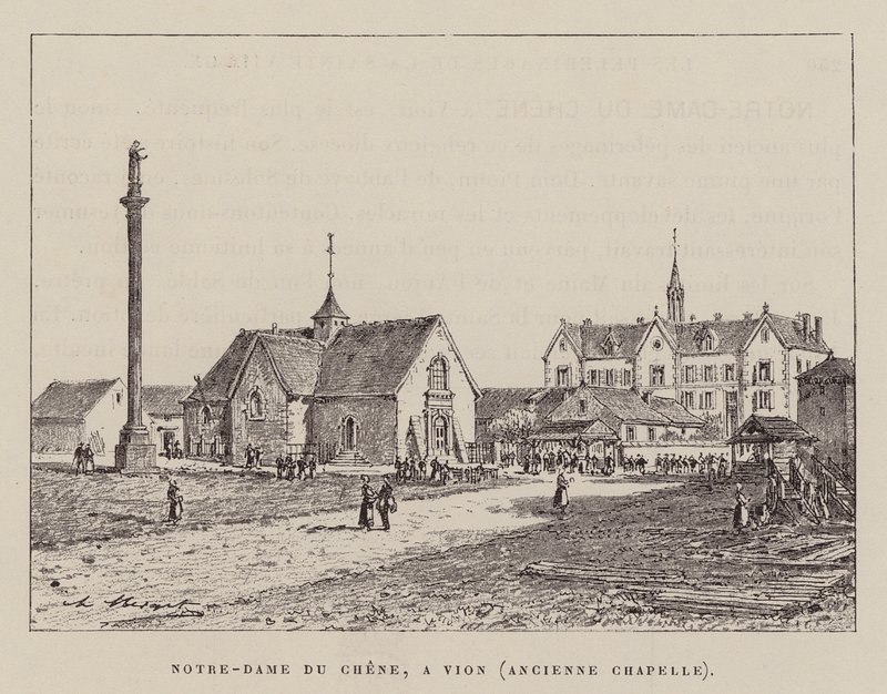 Notre-Dame Du Chene, A Vion, Alte Kapelle von Hubert Clerget