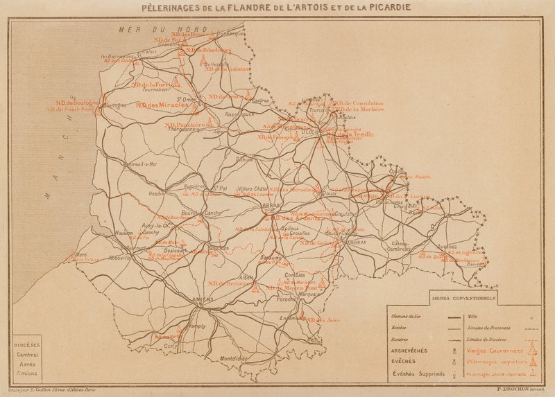 Pilgerfahrten von Flandern, Artois und Picardie von Hubert Clerget