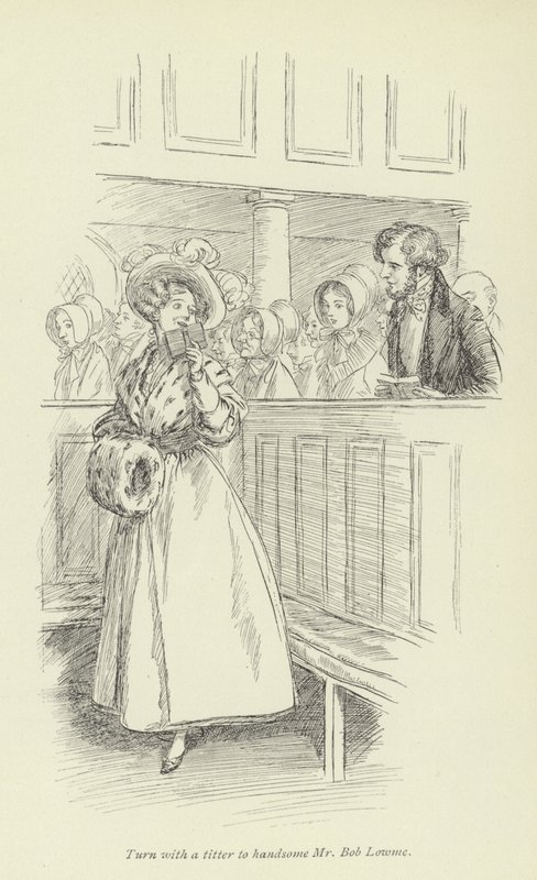 Illustration für Janets Reue von George Eliot von Hugh Thomson