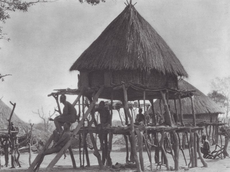 Afrika: Pfahlbauten der östlichen Djur von Hugo Adolf Bernatzik