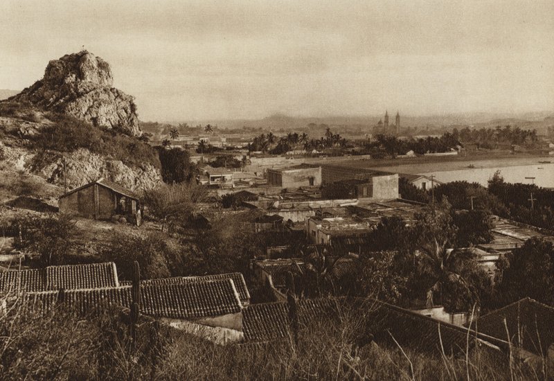 Mexiko: Der Hafen von Mazatlan von Hugo Brehme