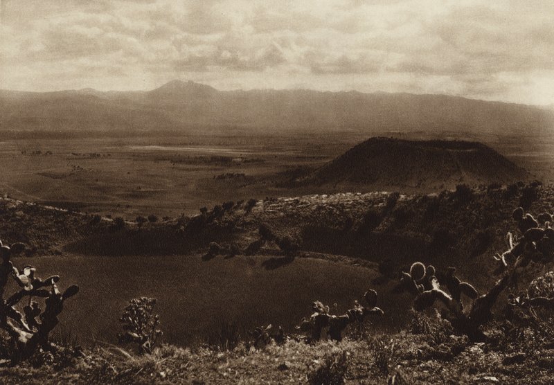 Mexiko: La Caldera, Erloschene Vulkane in der Umgebung der Hauptstadt Mexiko von Hugo Brehme