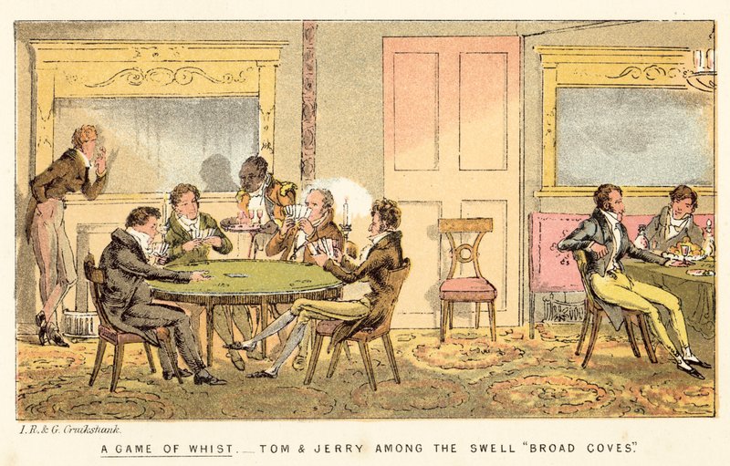Ein Whist-Spiel von Isaac, Robert and George Cruikshank
