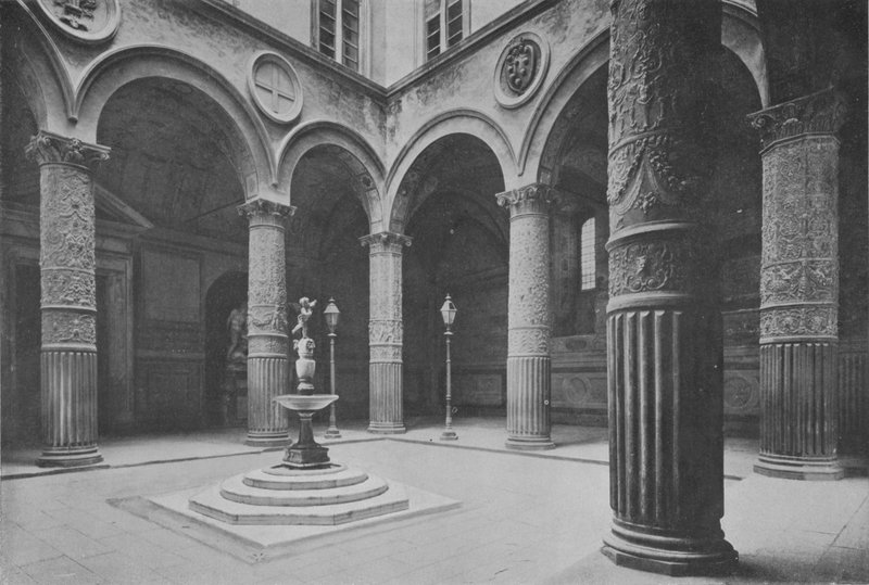 Florenz, Palazzo Vecchio, Il Cortil von Italian Photographer