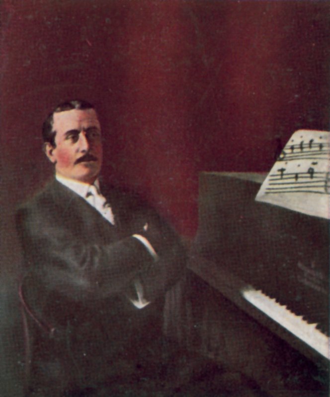 Giacomo Puccini, italienischer Komponist von Italian Photographer