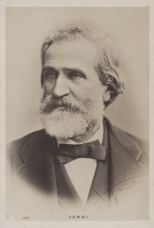 Giuseppe Verdi, italienischer Komponist von Italian Photographer