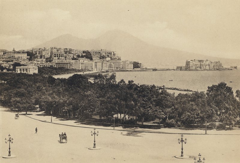 Neapel: Panorama gesehen von Mergellina von Italian Photographer