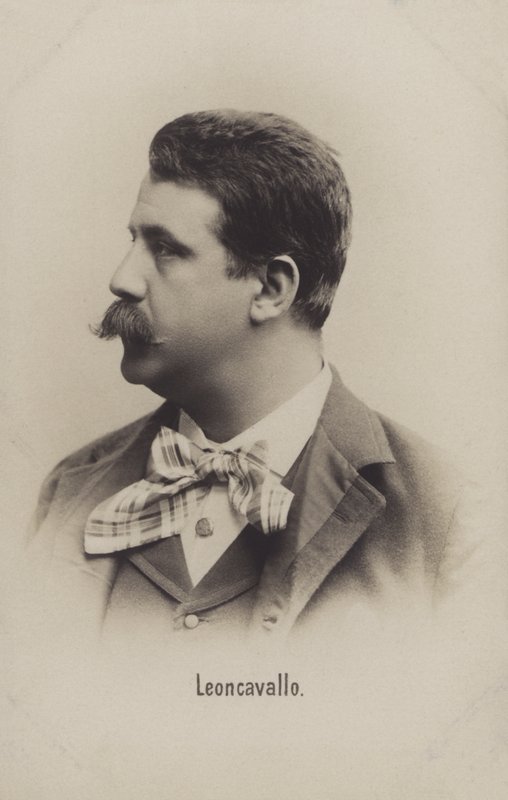 Ruggero Leoncavallo, italienischer Komponist von Italian Photographer