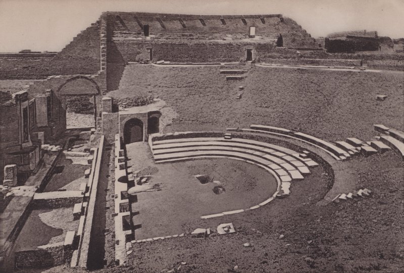 Tragisches Theater von Italian Photographer