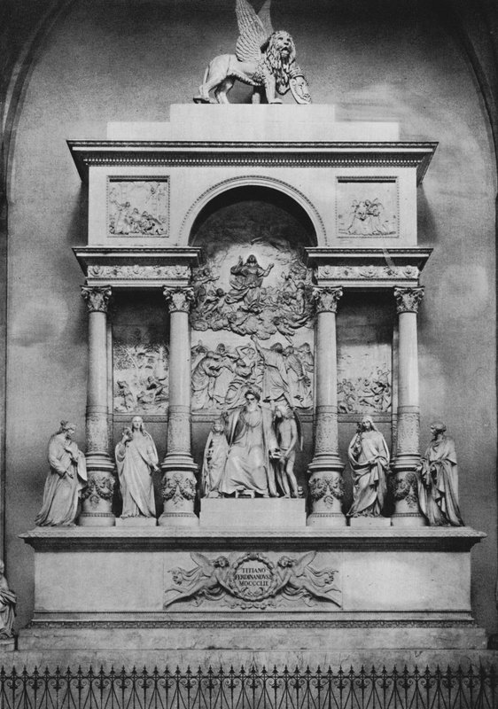 Venedig, Denkmal für Tizian Vecellio von Italian Photographer