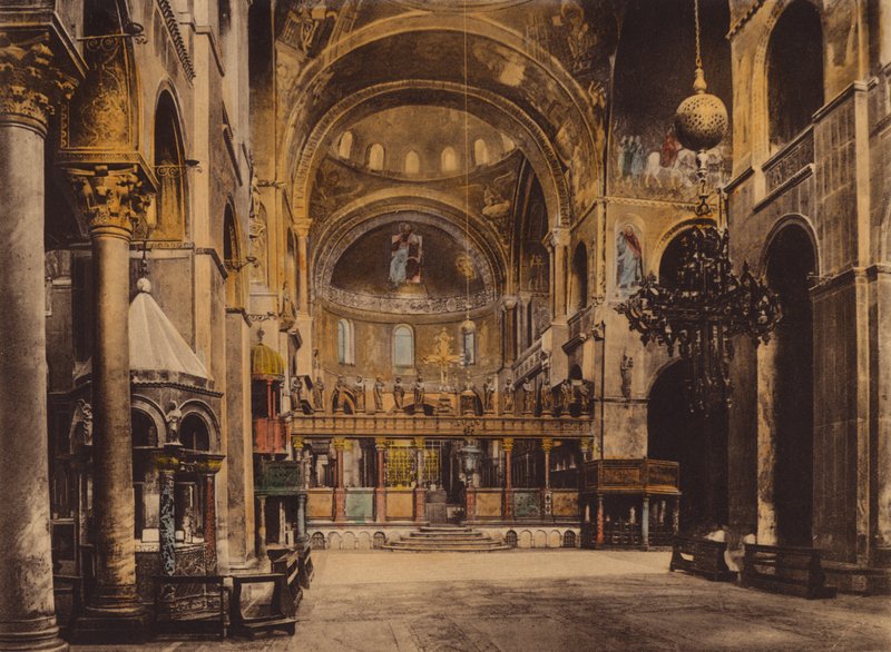 Venezia: Interno Chiesa S Marco von Italian Photographer