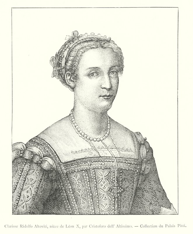 Clarisse Ridolfo Altoviti, Nichte von Leo X., von Cristoforo dell