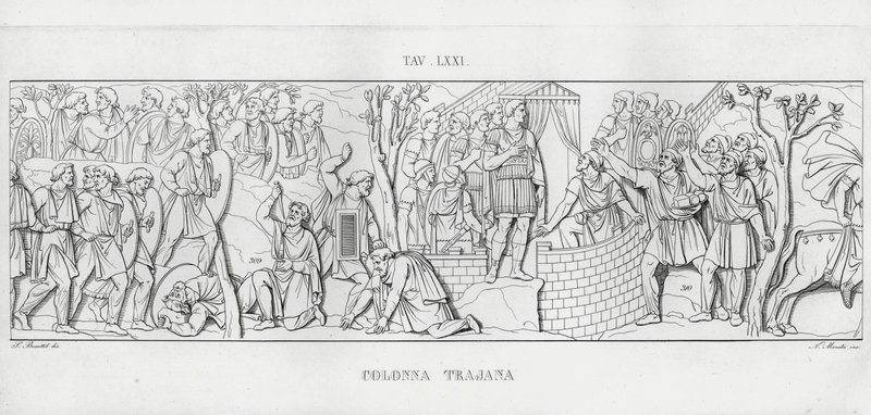 Die Trajanssäule von Italian School