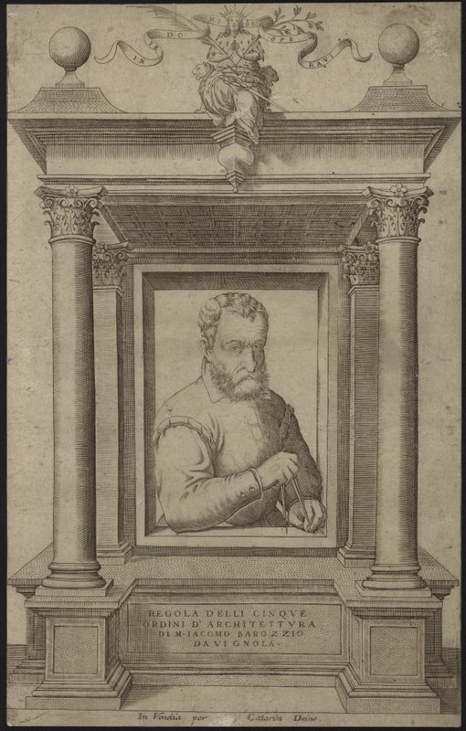 Porträt von Giacomo Barozzi da Vignola von Italian School