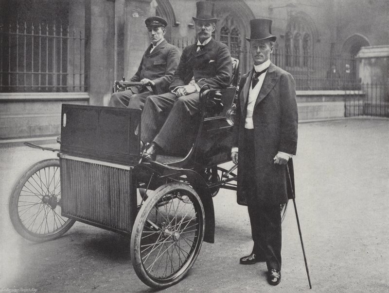 Sir J. Dickson-Poynder, Bart., und Major Seely von J. Benjamin Stone