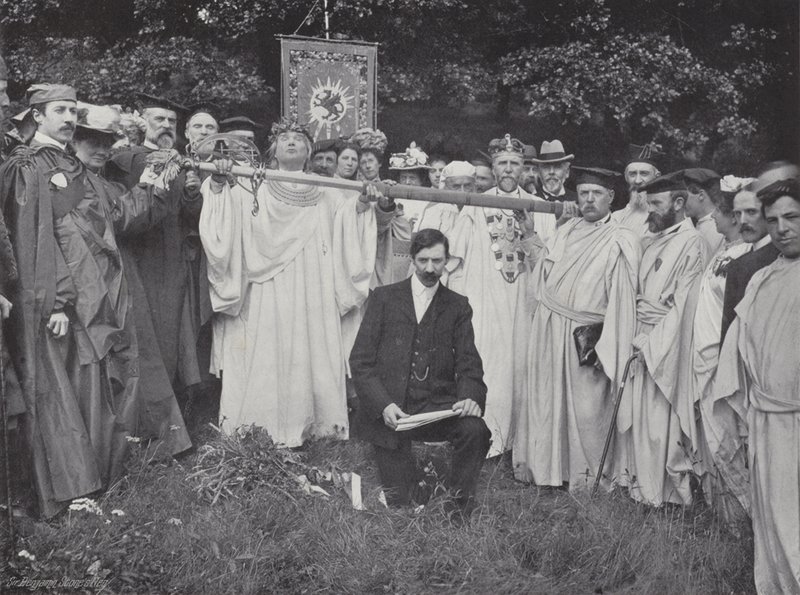 Das walisische Eisteddfod, ist es Frieden? von J. Benjamin Stone