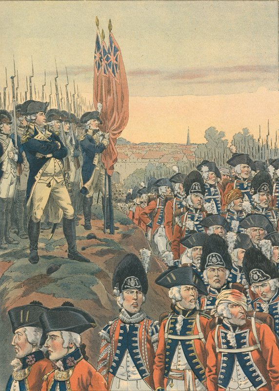 Vereinigte Staaten - Hail Columbia von Jacques Marie Gaston Onfray de Breville (Job)