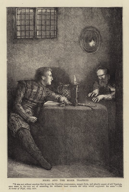 Nigel und der Geizkragen Trapbois von James Dromgole Linton