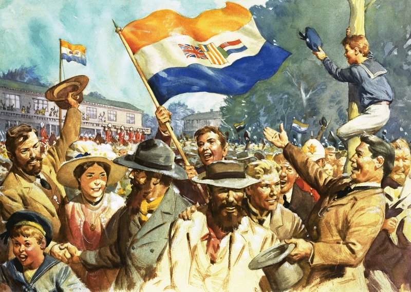 Die Geburt der Union von Südafrika von James Edwin McConnell