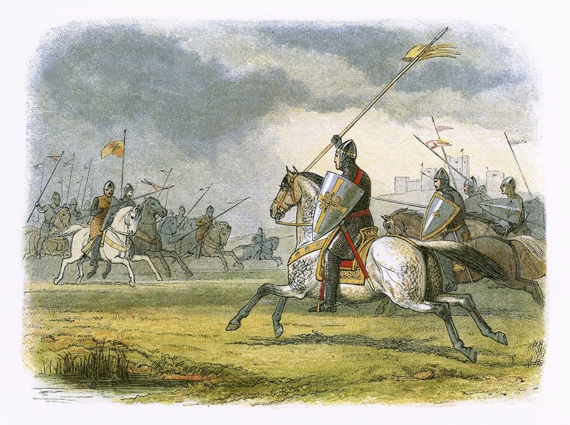 Wilhelm der Löwe gefangen genommen von James William Edmund Doyle