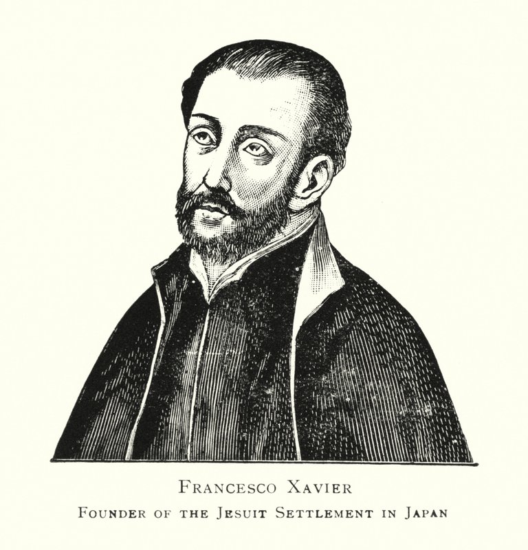 Francesco Xavier, Gründer der Jesuitenmission in Japan von Japanese School