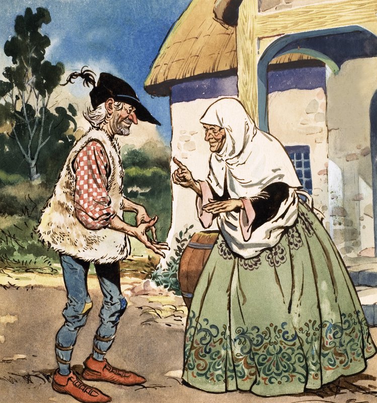 Hänsel und Gretel im Wald von Jesus Blasco