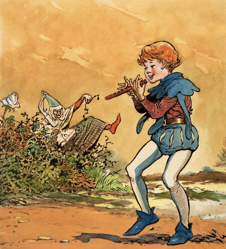Hänsel und Gretel im Wald von Jesus Blasco